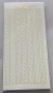 Preview: Stickerbogen 10 x 23 cm transparent Bordüren und Wellen gold