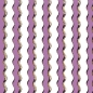 Preview: Stickerbogen 10 x 23 cm transparent Wellenlinien silber