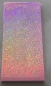 Preview: Stickerbogen 10 x 23 cm holografisch Schleifen pink