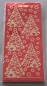 Preview: Stickerbogen 10 x 23 cm Aufkleber Prismatic Christmas Tree rot