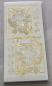 Preview: MD Sticker transparent Flower Fairies Christmas Tree gold