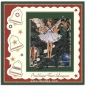 Preview: MD Sticker transparent Flower Fairies Christmas Tree gold