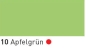 Preview: Home Design Window Style Schablonierfarbe Apfelgrün