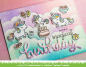 Preview: Lawn Fawn Die Schneideschablone Puffy Cloud Backdrop Landscape Dies