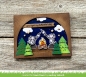 Preview: Lawn Fawn Dies Stanzschablonen Forest Backdrop