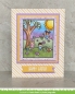Preview: Lawn Fawn Window Scene Transparente Stempel Clear Stamps Frühling Spring