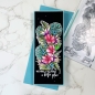 Preview: LDRS Creative Tropical Floral Slim Line Clear Stamp