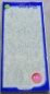 Preview: LeSuh Stickerbogen 10 x 23 cm Transparent Schneemänner Glitter Silber