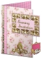 Preview: MD Sticker transparent Labels Rosen mit Loch gold