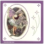 Preview: MD Sticker transparent Flower Fairies Heliotrope silber