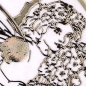 Preview: MD Sticker transparent Flower Fairies Heliotrope silber