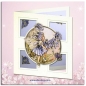 Preview: MD Sticker transparent Flower Fairies Chicory silber