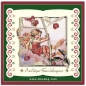 Preview: MD Sticker transparent Flower Fairies Spindleberry gold