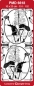 Preview: MD Sticker transparent Flower Fairies Rushgrass and Cotton Grass gold