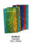Preview: Metallic Transferfolie 220 x 100 mm Farbreflex