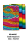 Preview: Metallic Transferfolie 220 x 100 mm bunt metallisch