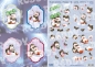 Preview: Reddy 3D Stanzbogen-Set Weihnachten 2013 Pinguine