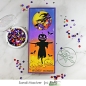 Preview: Picket Fence Studios Die / Schneideschablone Witch Slim Line 4 x 4 Die Cutting System Insert