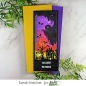Preview: Picket Fence Studios Die / Schneideschablone Witch Slim Line 4 x 4 Die Cutting System Insert