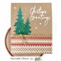 Preview: Picket Fence Studios Winter Forest Scenery 4 x 10 Inch Stencil