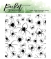 Preview: Picket Fence Studios Clear Stamps Transparente Stempel 4 x 4 inch Marching Spiders