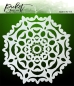 Preview: Picket Fence Studios Schablone 6 x 6 inch Hand Cut Snowflake