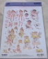 Preview: 3 D Stanzbogen Set Faerie Poppets Twinpack