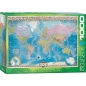 Preview: Eurographics Puzzle mit 1000 Teilen Map of the World Weltkarte