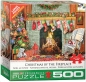 Preview: Eurographics Puzzle mit 500 Teilen Christmas by the Fireplace von Paul Normand