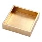 Preview: Caspari Serviettenhalter für Lunch Servietten Gold lacquer