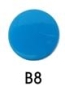 Preview: Snaps Druckknopf-Set Sonnenblume Smiley Blau pro Stück