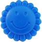 Preview: Snaps Druckknopf-Set Sonnenblume Smiley Weiss pro Stück