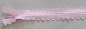 Preview: Spitzen Reißverschluss nahtverdeckt 22 cm rose