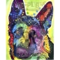 Preview: Stamplistic Cushion Cling Rubber Stamp / Ablösbarer Stempel German Shepherd