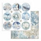 Preview: Stamperia Doppelseitiges Papier Rounds