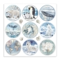 Preview: Stamperia Doppelseitiges Papier Rounds