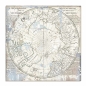 Preview: Stamperia Doppelseitiges Papier Antarctic Wolf