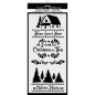 Preview: Stamperia Thick Stencil 12 x 25 cm Winter Magic