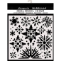 Preview: Stamperia Thick Stencil 18 x 18 cm Snowflakes