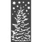 Preview: Stamperia Thick Stencil 12 x 25 cm Christmas Tree