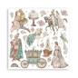 Preview: Stamperia 12 x 12 inch Paper Pack / Papiere Sleeping Beauty