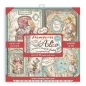 Preview: Stamperia 12 x 12 inch Paper Pack / Papiere Alice in Wonderland and through the Looking Glass