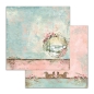 Preview: Stamperia Extra Small Paper Pad / 10 Papiere Pink Christmas