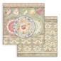Preview: Stamperia Extra Small Pad 6 x 6 Inch mit 10 doppelseitig bedruckten Papieren Casa Granada