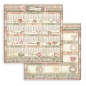 Preview: Stamperia Extra Small Pad 6 x 6 Inch mit 10 doppelseitig bedruckten Papieren Casa Granada
