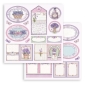 Preview: Stamperia Extra Small Pad 6 x 6 Inch mit 10 doppelseitig bedruckten Papieren Provence