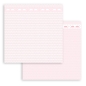 Preview: Stamperia 8 x 8 inch Small Paper Pad / 10 Papiere Background Selection Baby Dream Pink