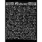 Preview: Stamperia Thick Stencil Schablone 20 x 25 cm Alchemy Texture