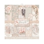Preview: Stamperia Extra Small Pad 6 x 6 Inch mit 10 doppelseitig bedruckten Papieren You and Me