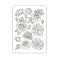 Preview: Stamperia A5 Silikon Mould Precious Peony